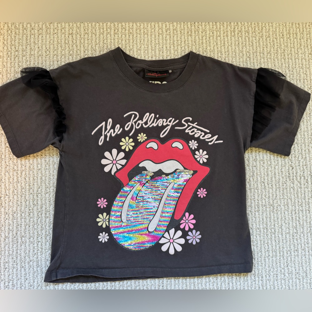 Cotton On Black Short Sleeve Tee with Graphic Design